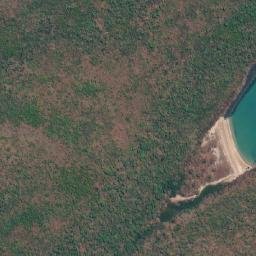 Satellite imagery of August Point, AU