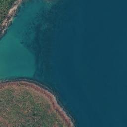 Satellite imagery of August Point, AU