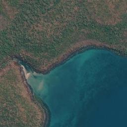 Satellite imagery of August Point, AU