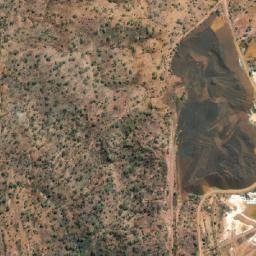 Satellite imagery of Shamrock Mine, AU