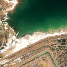 Satellite imagery of Shamrock Mine, AU