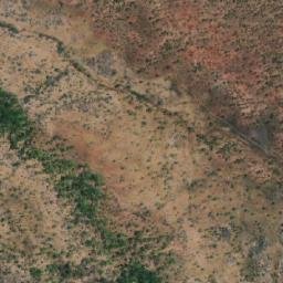 Satellite imagery of Priors Knob, AU