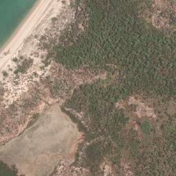 Satellite imagery of Red Bluff, AU