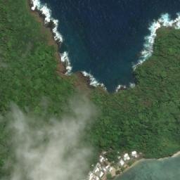 Satellite imagery of Vainuu Mountain, AS