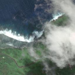 Satellite imagery of Vainuu Mountain, AS