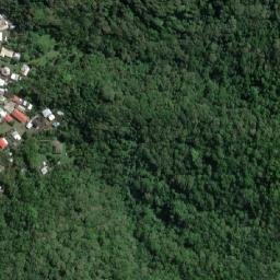 Satellite imagery of Olomoana Mountain, AS