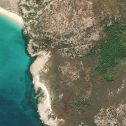 Satellite imagery of Cape Voltaire, AU