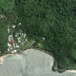 Satellite imagery of Olomoana Mountain, AS