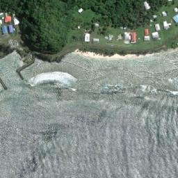 Satellite imagery of Olomoana Mountain, AS