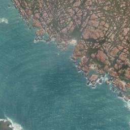 Satellite imagery of Cape Beatrice, AU