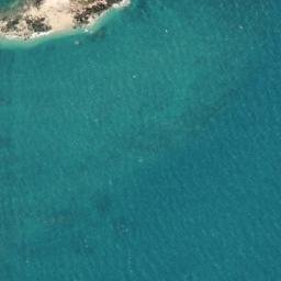 Satellite imagery of Prudhoe Rocks, AU