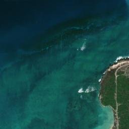 Satellite imagery of Cabo Melano, MZ