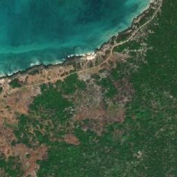 Satellite imagery of Cabo Melano, MZ