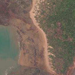 Satellite imagery of Pearce Point, AU