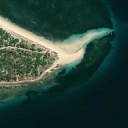 Satellite imagery of Ponta Oquera, MZ