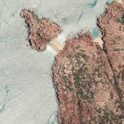 Satellite imagery of Eyre Rock, AU