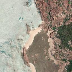 Satellite imagery of Eyre Rock, AU
