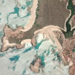 Satellite imagery of Eyre Rock, AU