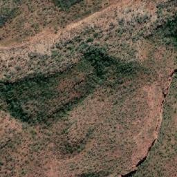 Satellite imagery of Mount Faveng, AU