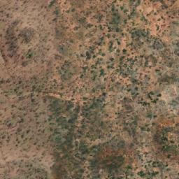Satellite imagery of Harrys Knob, AU
