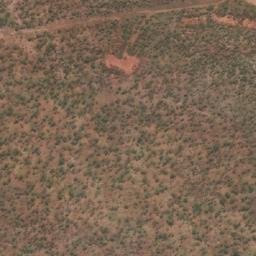 Satellite imagery of Mount Warrington, AU