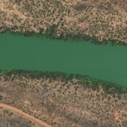 Satellite imagery of Mount Saint George, AU