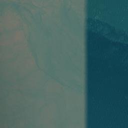 Satellite imagery of Shark Rock, AU