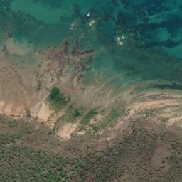 Satellite imagery of Cape Maria, AU