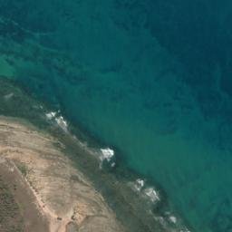 Satellite imagery of Cape Maria, AU