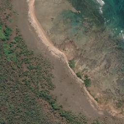 Satellite imagery of Cape Maria, AU