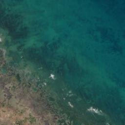 Satellite imagery of Cape Maria, AU