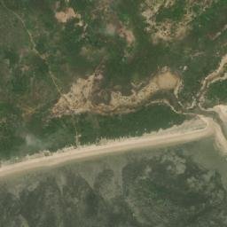 Satellite imagery of Ponta Capane, MZ
