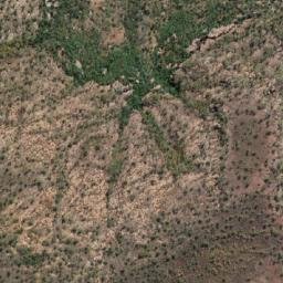 Satellite imagery of Mount Hughes, AU