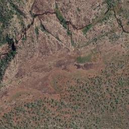 Satellite imagery of River Peak, AU