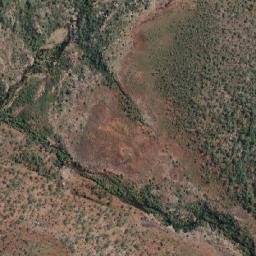 Satellite imagery of River Peak, AU