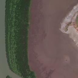 Satellite imagery of Mermaid Point, AU