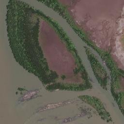 Satellite imagery of Mermaid Point, AU