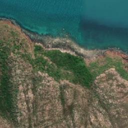 Satellite imagery of Cape Brewster, AU