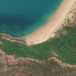 Satellite imagery of Cape Brewster, AU