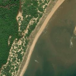 Satellite imagery of Ponta Fugo, MZ