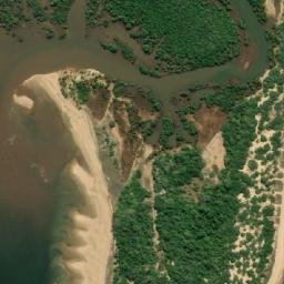 Satellite imagery of Ponta Fugo, MZ