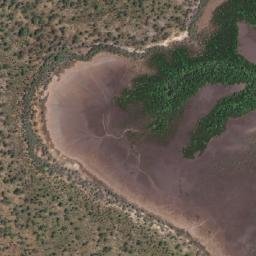 Satellite imagery of Sphinx Rock, AU