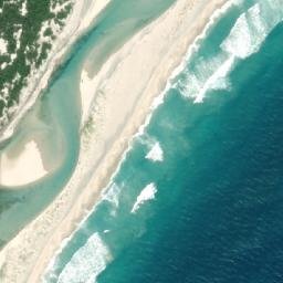 Satellite imagery of Ponta Namarrema, MZ