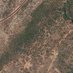 Satellite imagery of Mount Thomas, AU
