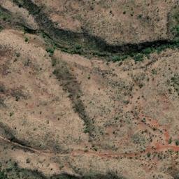 Satellite imagery of Barney Bluff, AU