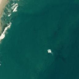 Satellite imagery of Ponta Namaete, MZ
