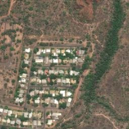 Satellite imagery of Mount Cyril, AU