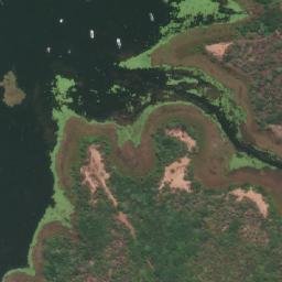 Satellite imagery of McQuie Point, AU