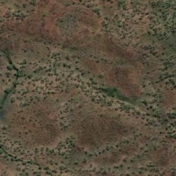 Satellite imagery of Mount Hann, AU