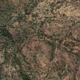 Satellite imagery of Mount Hann, AU